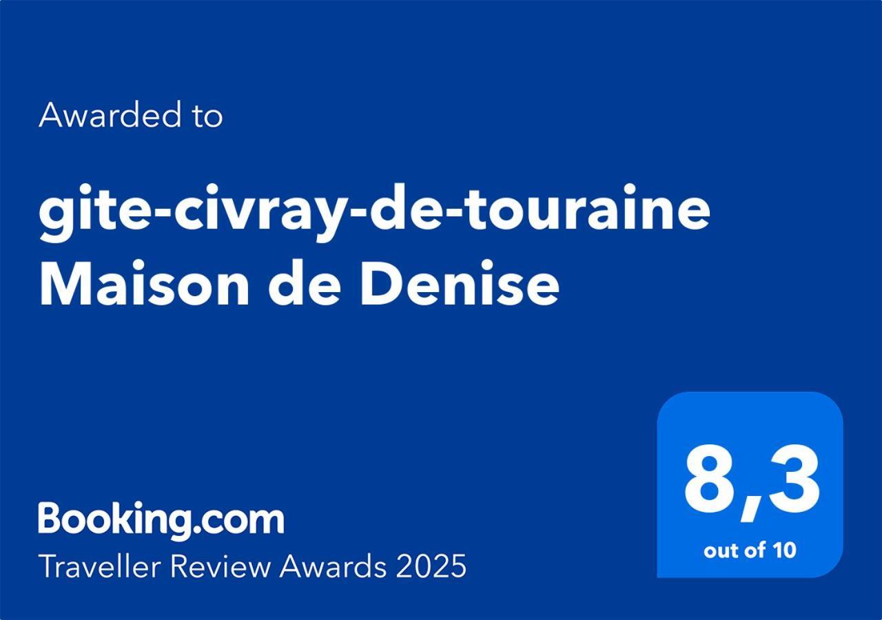 Gite-Civray-De-Touraine Maison De Denise Kültér fotó